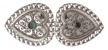 spenne til skinnlist, oksidert