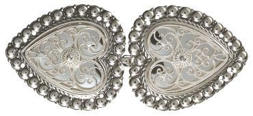 spenne til skinnlist, oksidert