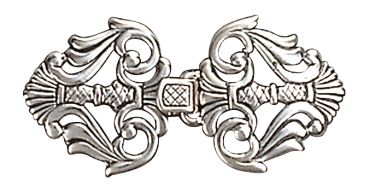 Vestspenne 830 Oksidert Sølv