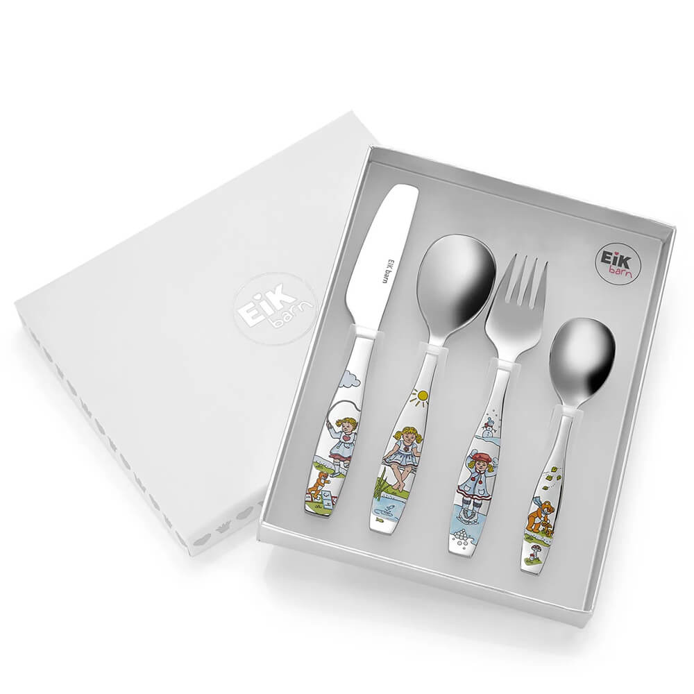 Stålbestikk Hjertevenn Jente