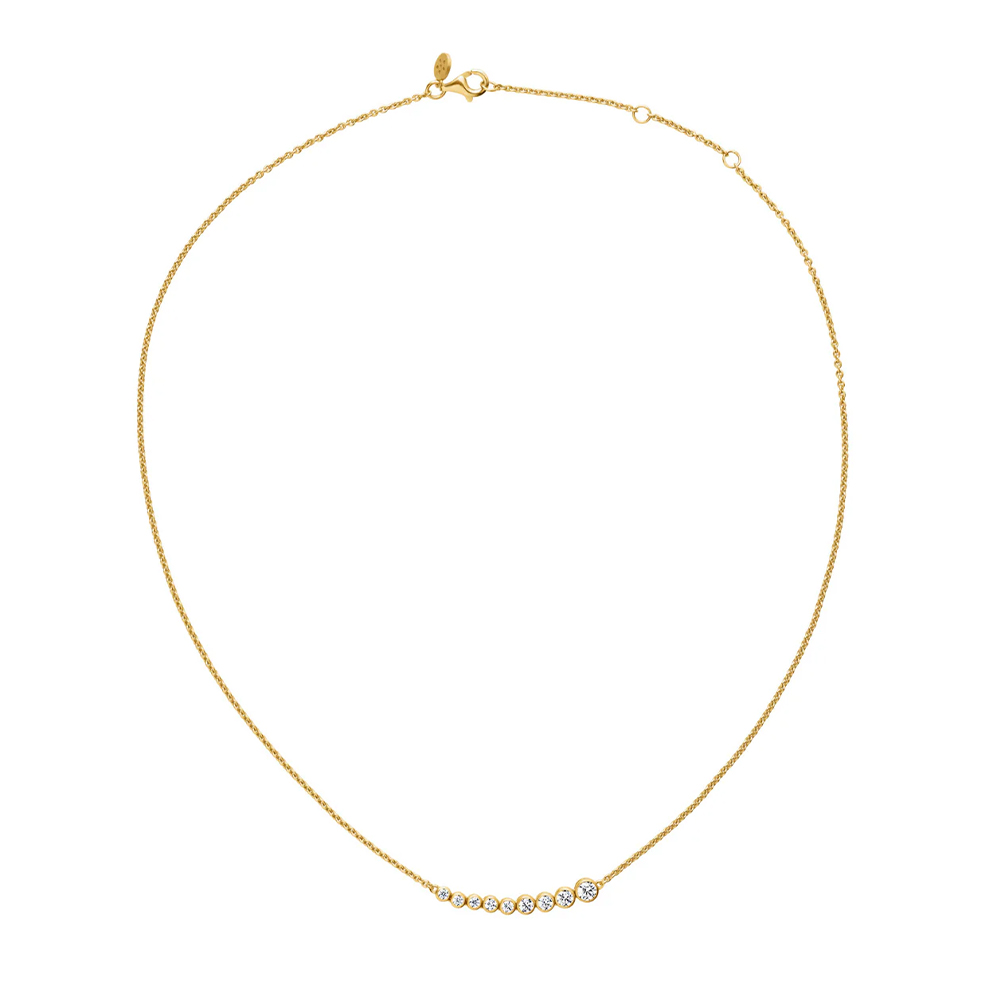 Stardust Flow Necklace Gold
