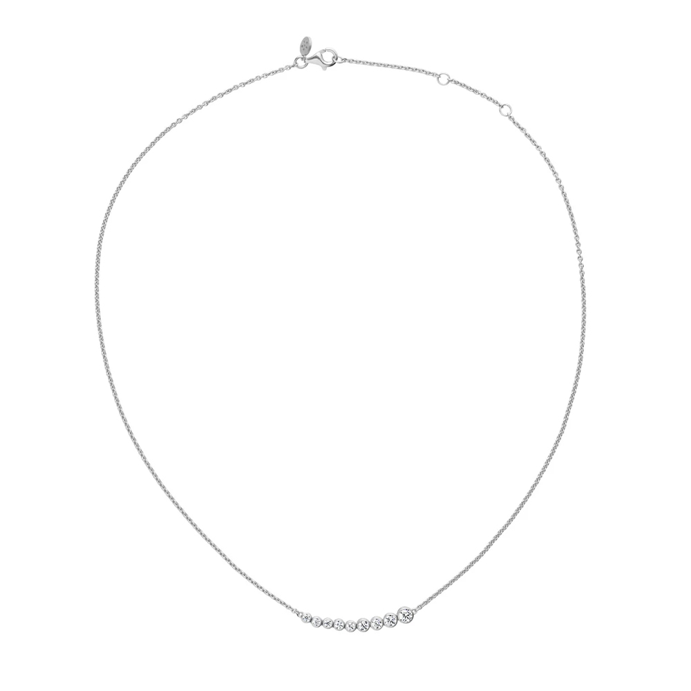 Stardust Flow Necklace Silver