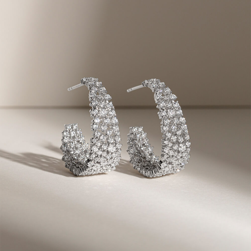 Øreringer 925 Sølv 