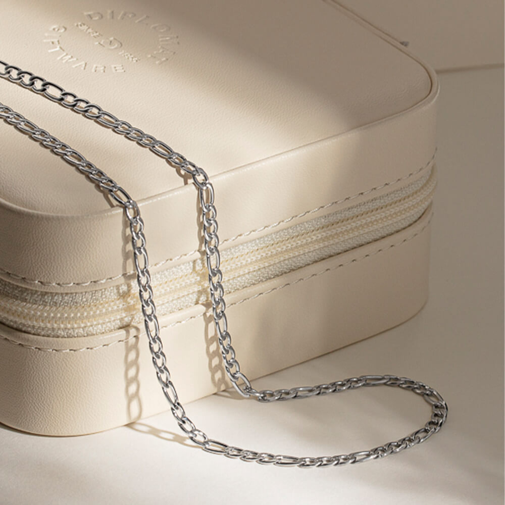 STIAN Figarokjede Stål 3 mm