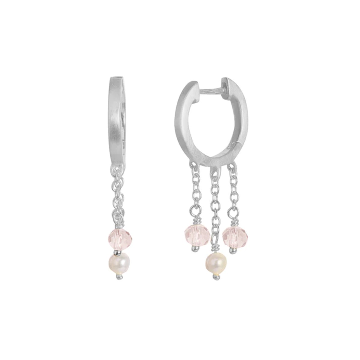 Tienne Øreringer 925 Sølv