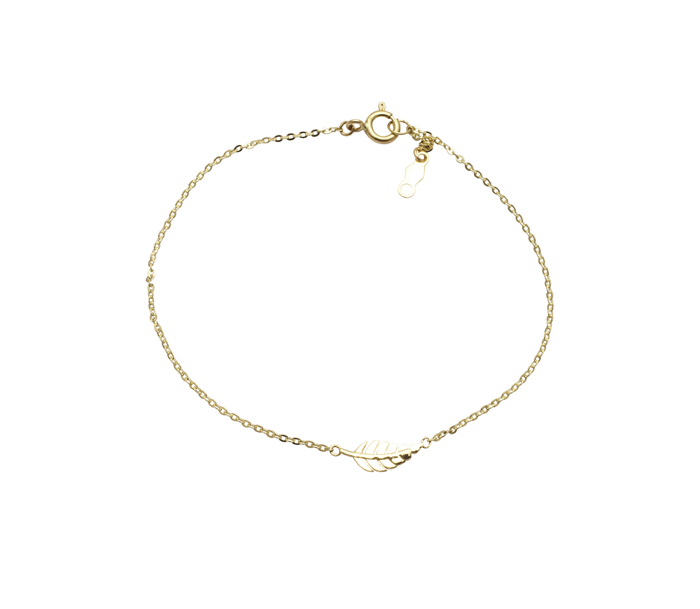 ANNA Armbånd 375 Gult Gull