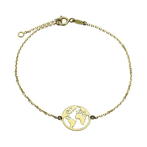 Armbånd Jordklode 375 Gult Gull