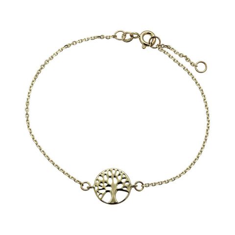 Armbånd Livets Tre 375 Gult Gull