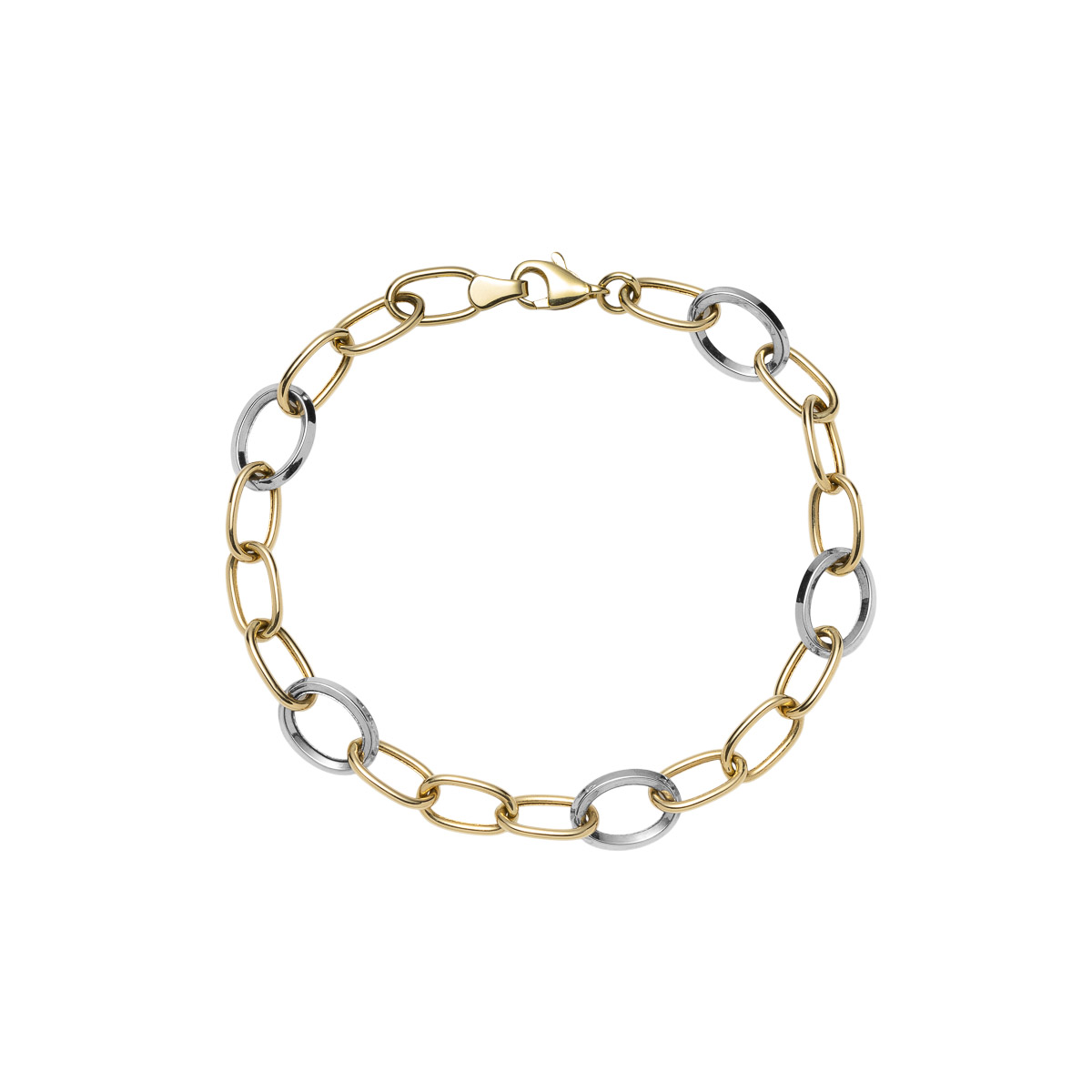 Armbånd 375 Tofarget Gull