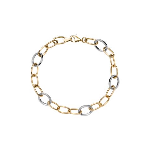 Armbånd 375 Tofarget Gull