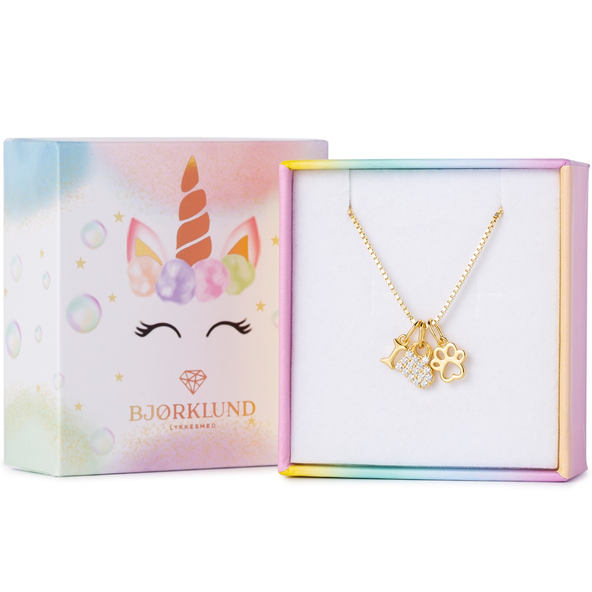 Halssmykke 925 Forgylt Sølv