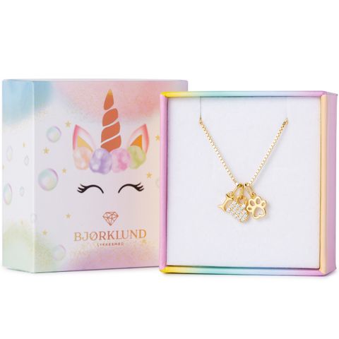 Halssmykke 925 Forgylt Sølv