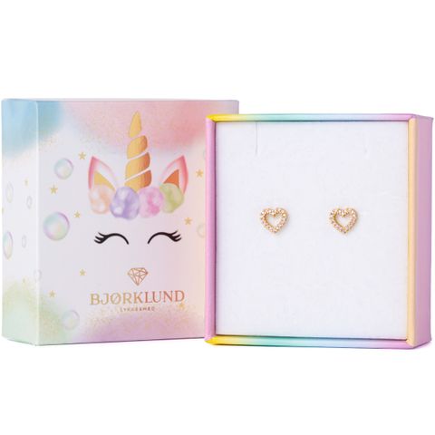 Øredobber 925 Forgylt Sølv