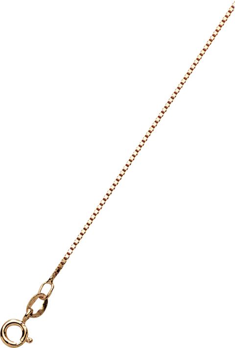 Veneziansk kjede 38cm gull