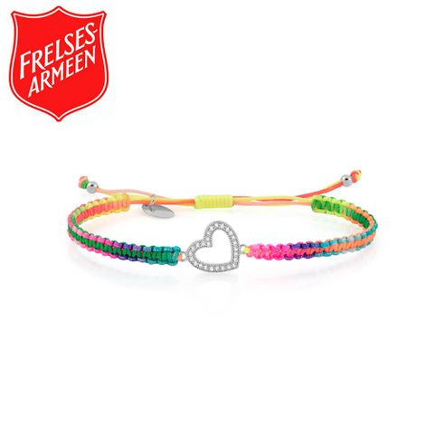 Vennskapsarmbånd Flerfarget 925 Sølv