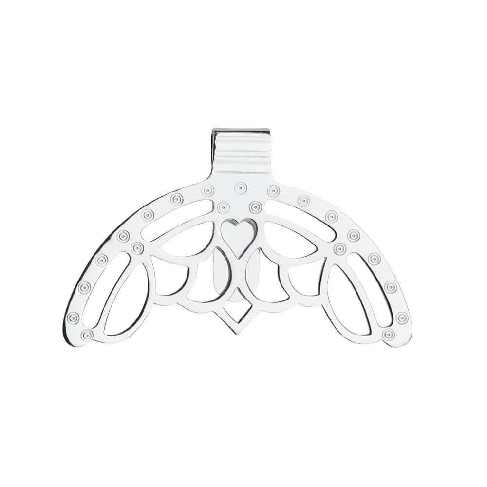 Veskekrok Vest-Agder 830 Hvitt Sølv