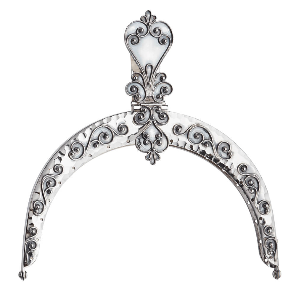 Veskelås Rogaland 830 Oksidert Sølv