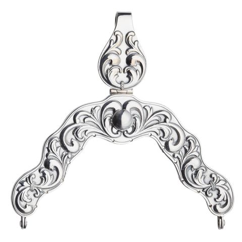 Veskelås Vestfold Oksidert Plett