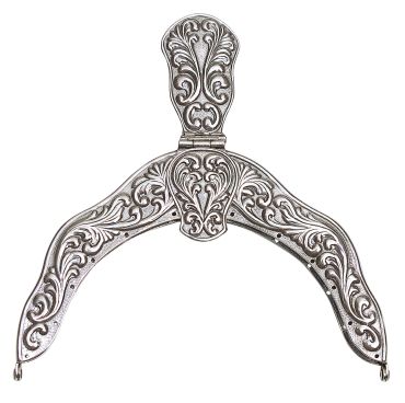 Veskelås 830 Oksidert Sølv