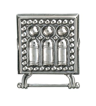 Veskestøl 830 Oksidert Sølv