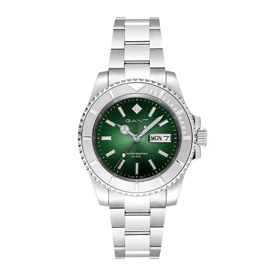Watertown herreklokke med grønn urskive fra Gant 41mm Bjørklund