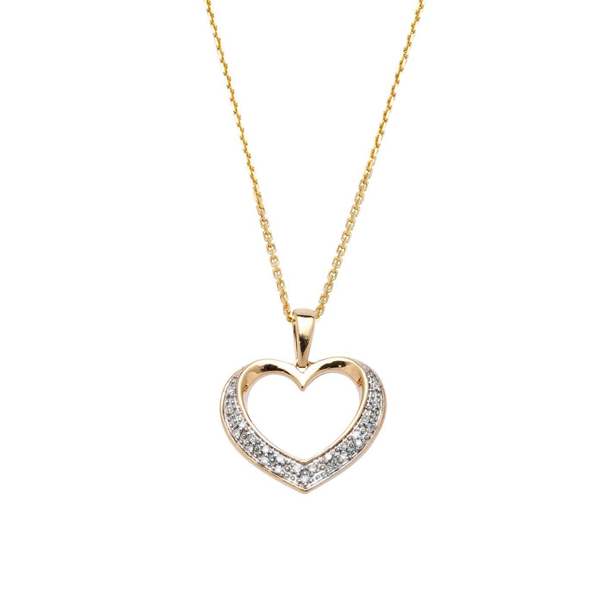 Smykke Hjerte Diamanter
