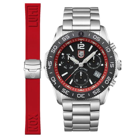 Pacific Diver 44 mm Rød