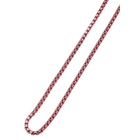 Halskjede 925 Roséforgylt Sølv