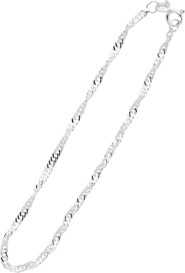 Armbånd Singapor Sølv 2,4 mm 18,5 cm